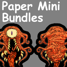 Printable Paper Miniatures Bundles